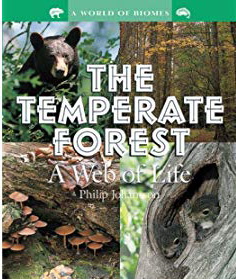 Cover of The temperate forest A web of Life